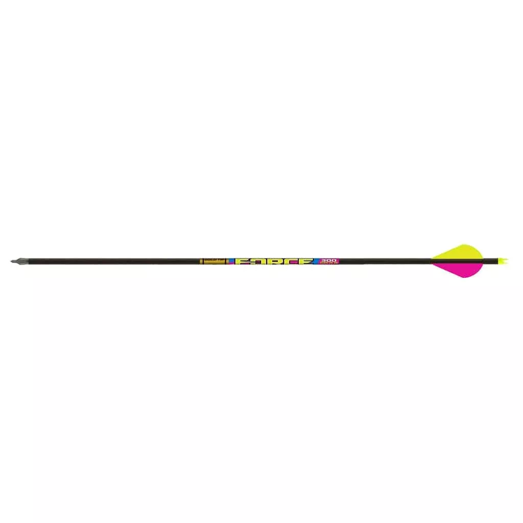 Gold Tip Force Foc Arrows 400 4 Fletch 6pk
