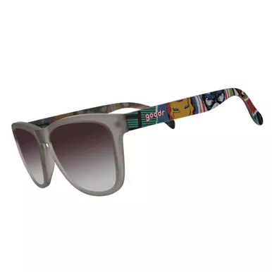GOODR Eat. Sleep. Save the World. Sunglasses (G00294-OG-BK1-GR)