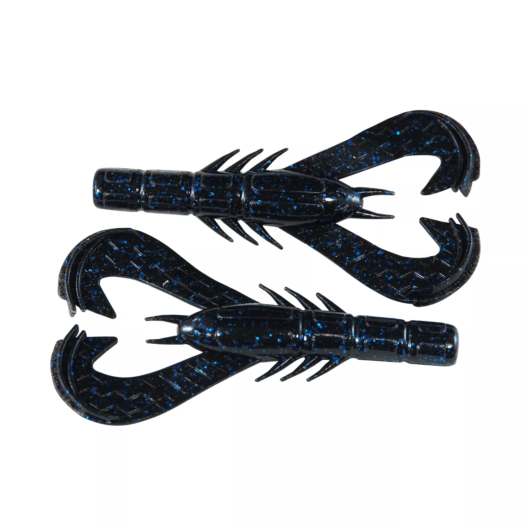 Googan Squad Krackin’ Craw 4″ – Blake Blue Flake #GKC-BLB