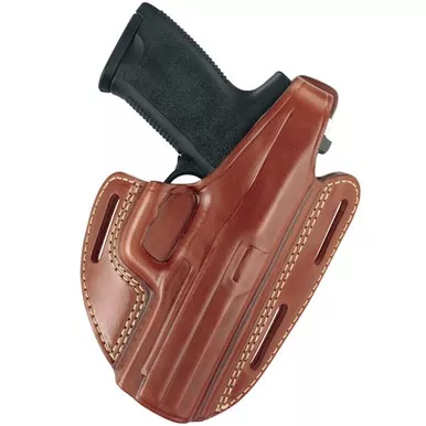 Gould & Goodrich 803 Three Slot Pancake Holster for Smith & Wesson 4046