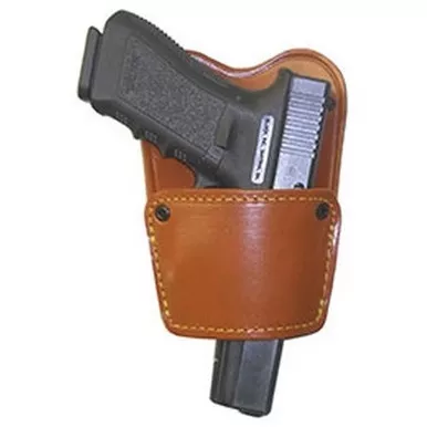 Gould & Goodrich 896 Ambidextrous Leather Holster with Removable Body Shield for 1911