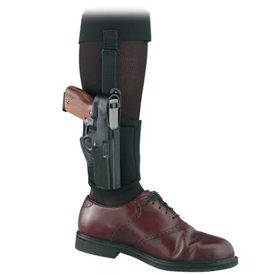 Gould & Goodrich B816 Gold Line Ankle Holster Plus Garter for Glock 42