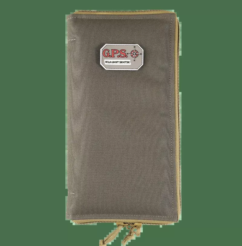 Gps Pistol Sleeve Large – Lockable Zipper Tan Nylon