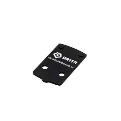 GRITR Optic Plate for Mounting Holosun 407K/507K to Slimline Glock, S&W Shield