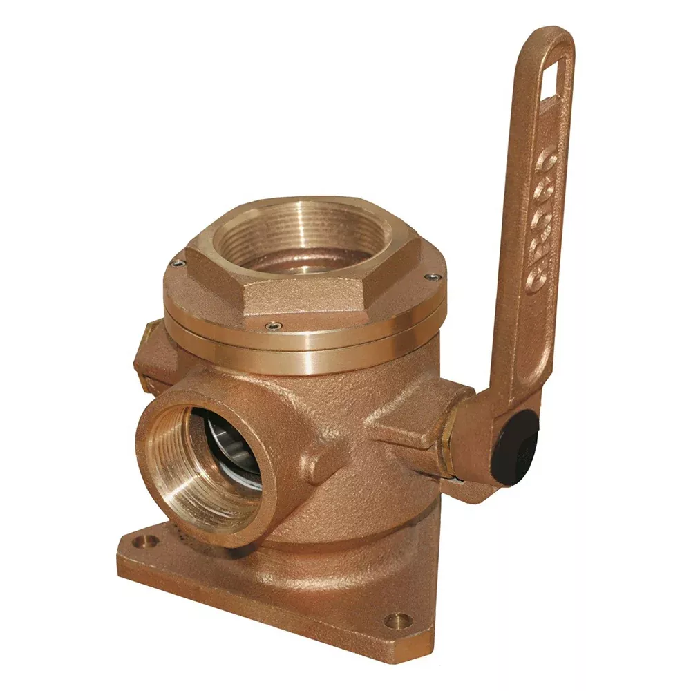 GROCO 2″ Safety Seacock w/1-1/2″ Side Port[SBV-2000-P]
