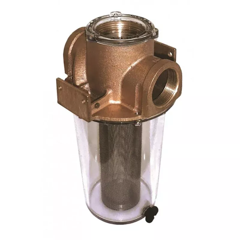 GROCO ARG-755 Series 3/4 Raw Water Strainer Stainless Steel Basket