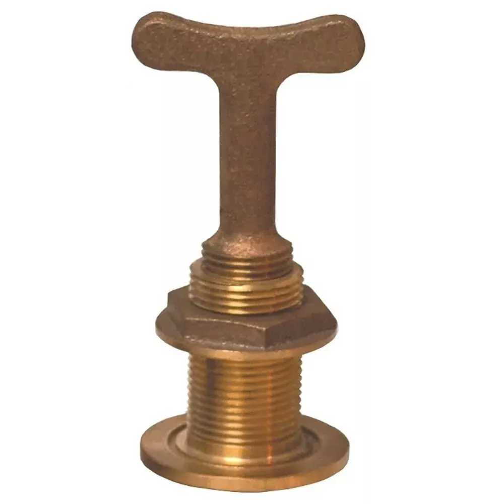 GROCO Garboard Drain w/Inside T-Handle Plug - TD-750