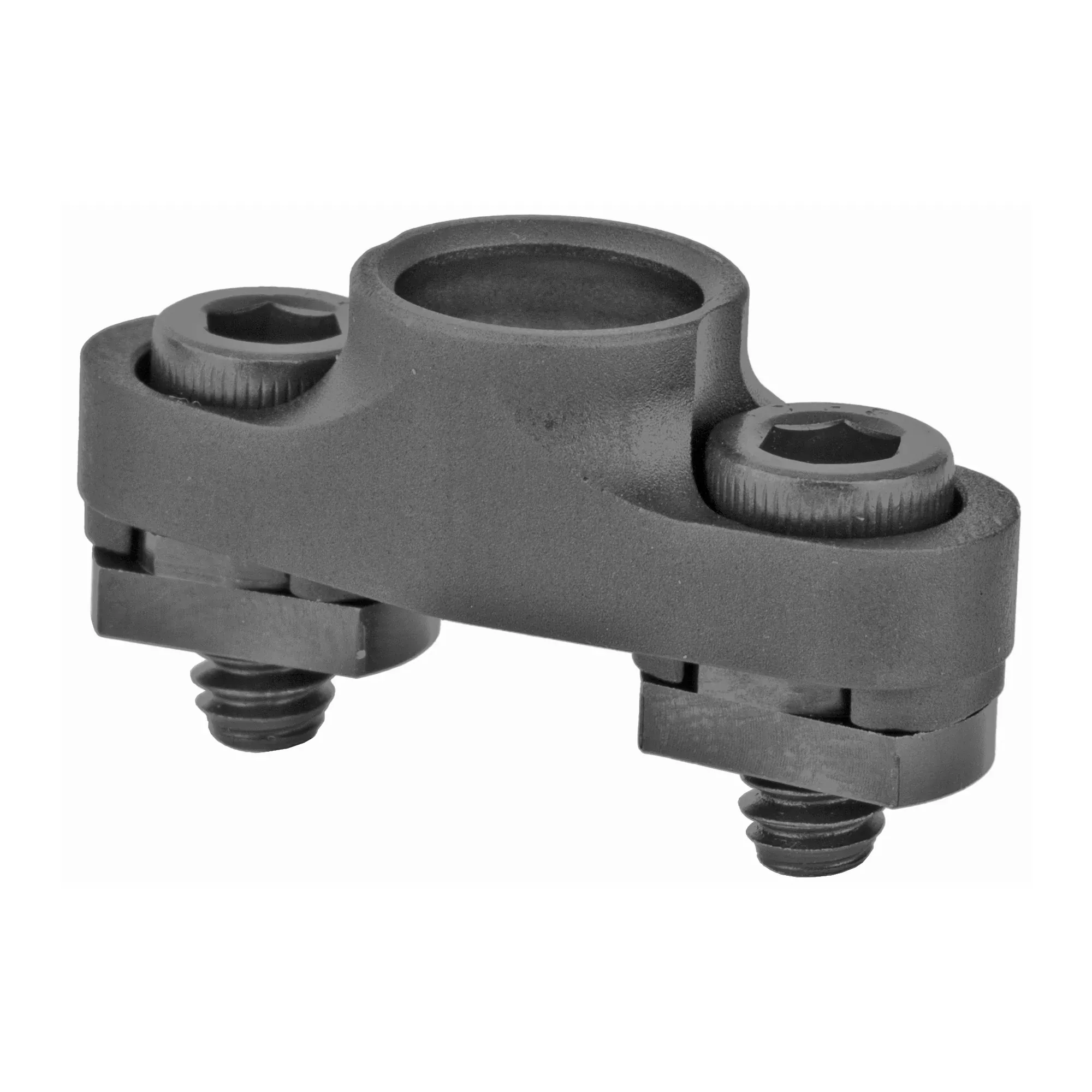 Grovtec Flanged Push Button Bs M-Lock Full Rotating Black
