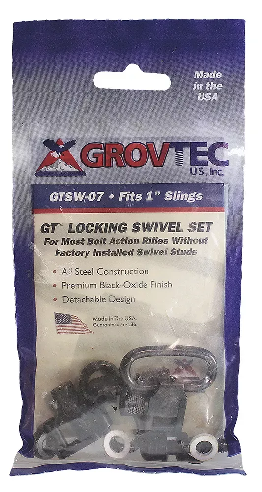 Grovtec US Inc Forend Locking Machine Screw Swivel Set Air Rifle 1"