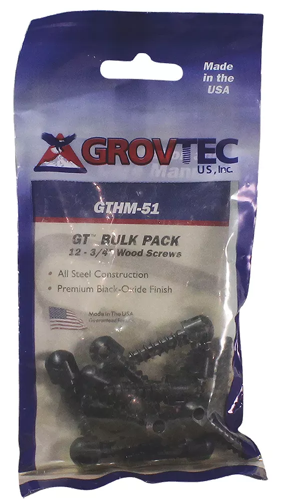 Grovtec US Inc Wood Screw Swivel Studs 0.5"