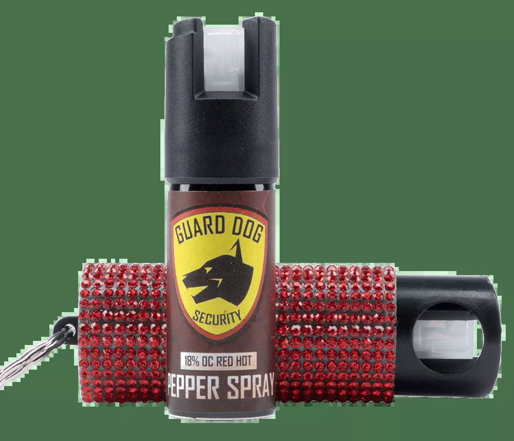 Guard Dog Bring It On, Gdog Psgdboc181rdBling It On Pepper Spray Red