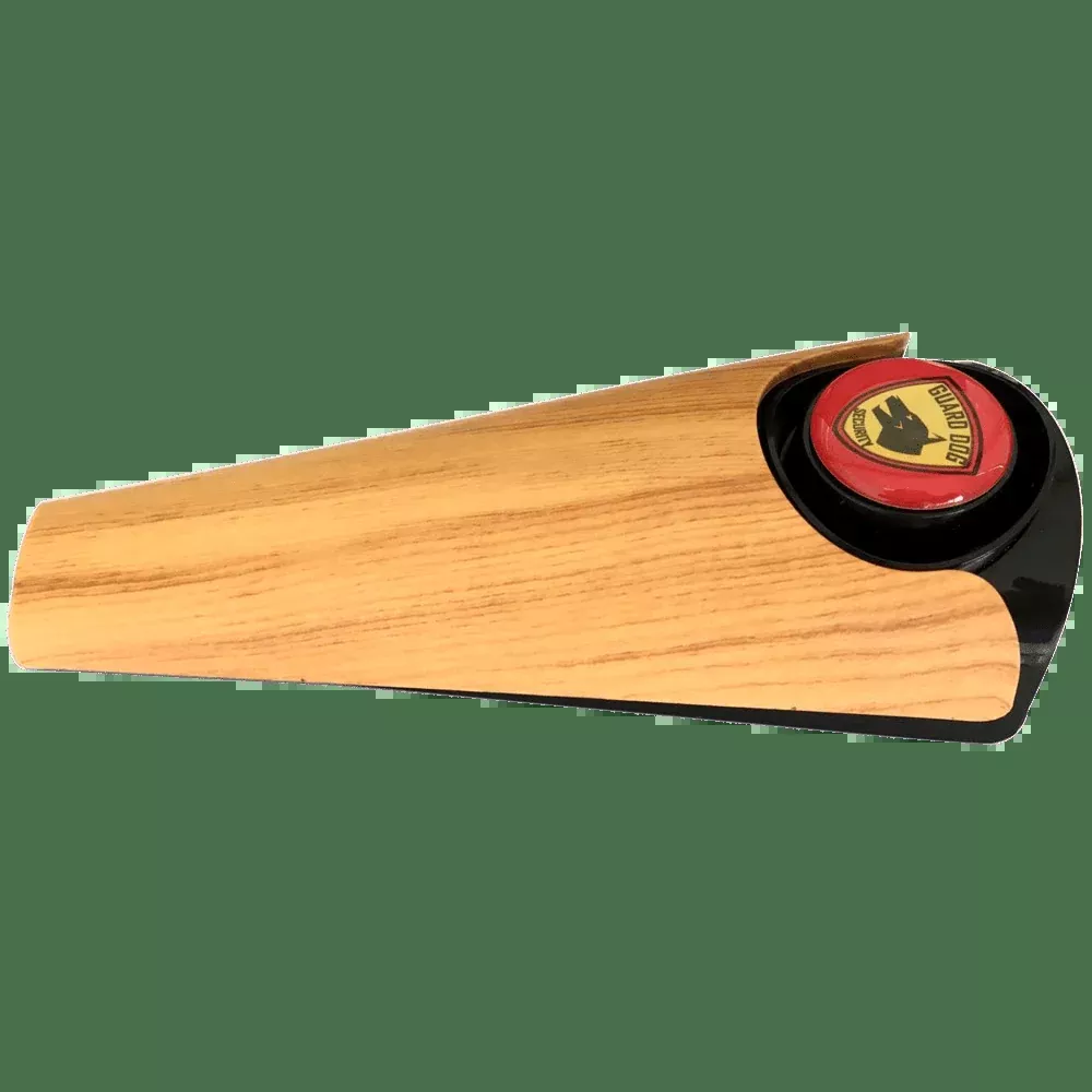 Guard Dog Door Stop Alarm - Woodgrain
