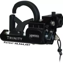 Hamskea Archery Trinity Hunter Pro™ Arrow Rest - Microtune - Black - Left Hand