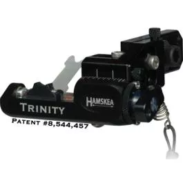 Hamskea Archery Trinity Target Pro™ Arrow Rest - Microtune - Black - Left Hand