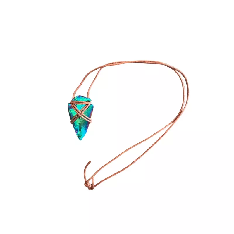 Handmade Replica Arrowhead Necklace