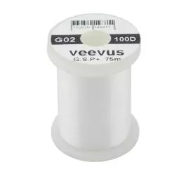 Hareline Dubbin 100 Denier Gsp Veevus #377 White