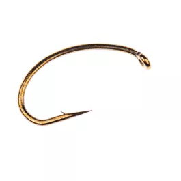 Hareline Dubbin Core C1120 Curved Nymph and Scud - 6 - Bronze
