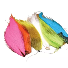 Hareline Dubbin Fluorescent Bucktail Combo