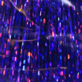 Hareline Dubbin Holographic Flashabou Purple