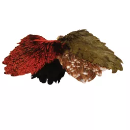 Hareline Dubbin India Hen Backs #242 Natural