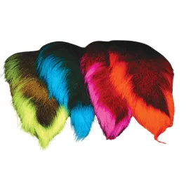 Hareline Dubbin Northern Bucktail - Black