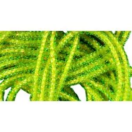 Hareline Dubbin Pearl Core Braid - Olive