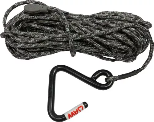 Hawk Hoist Rope with Jaw Hook | 35′ Length | 75 lbs Weight Capacity