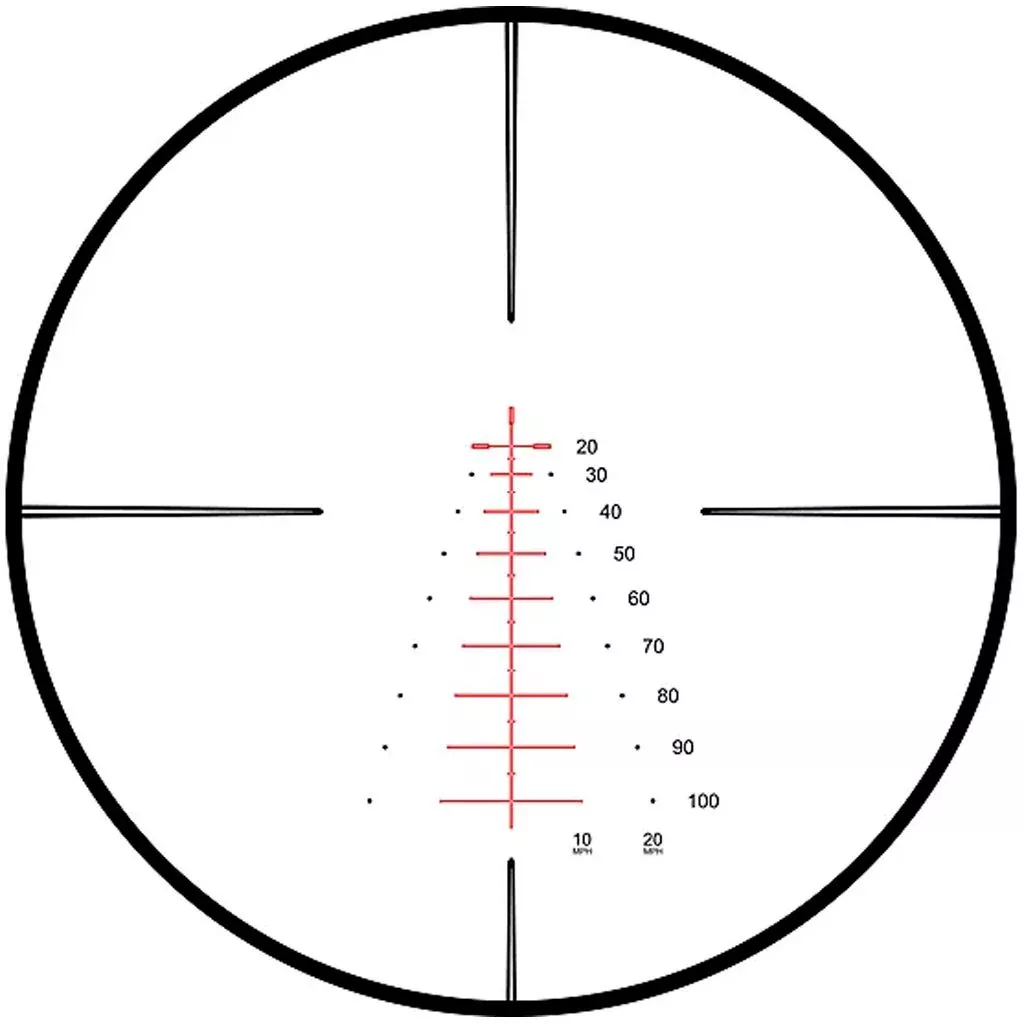 Hawke XB30 Compact Crossbow Scope (1.5-6x36 Illuminated Reticle)