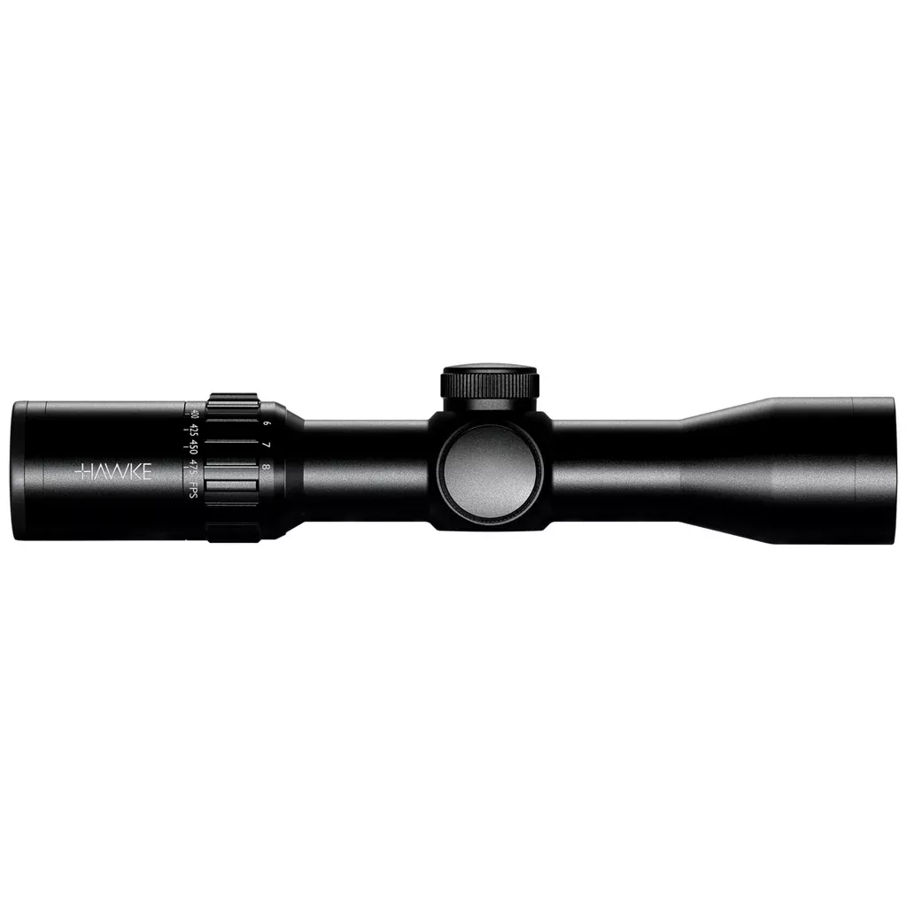 Hawke XB30 Compact Crossbow Scope (2-8x 36 Illuminated Reticle)