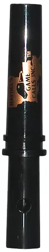 Haydel’s Game Calls Variable ToneOpen Call Double Reed Mallard Hen Sounds Attracts Ducks Black Acrylic