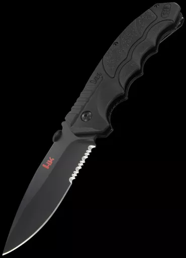 Heckler & Koch SFP Tactical All Black Part-Serrated