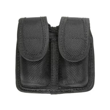 Hero's Pride 1039 Ballistic Double Dual Speed Loader Case - Black - Medium
