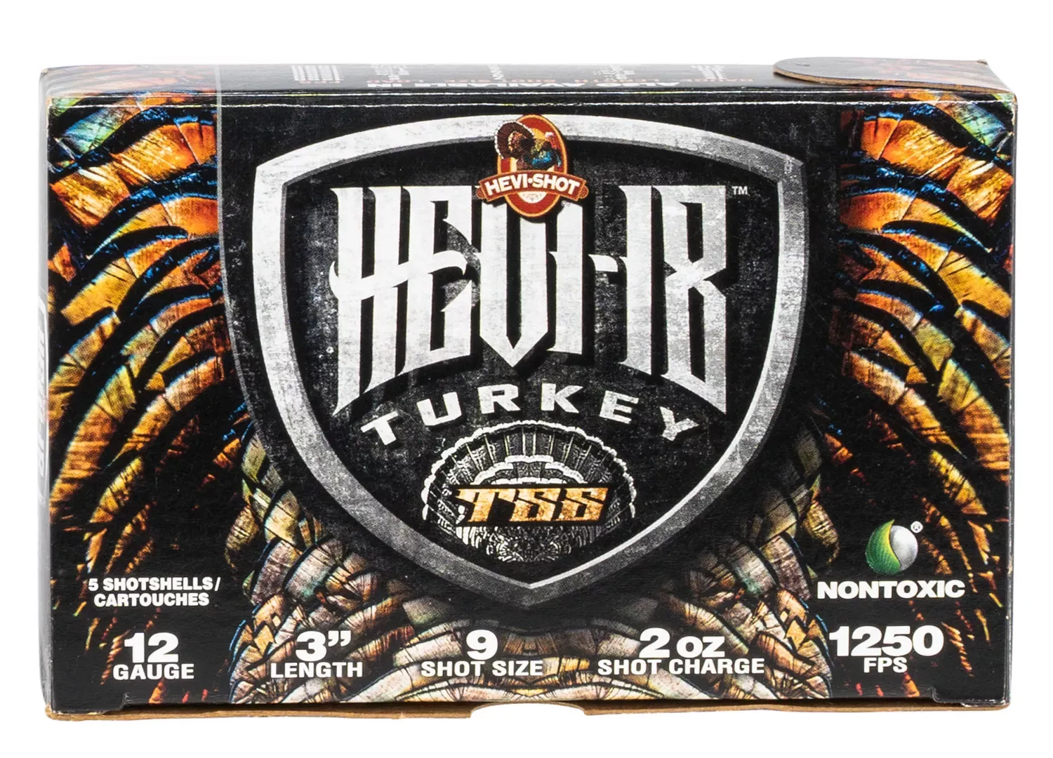 Hevi-Shot Hevi-18 Shotshells 12ga 3″ 2.0 oz #9 Tungsten Shot 5 Shells Per Box