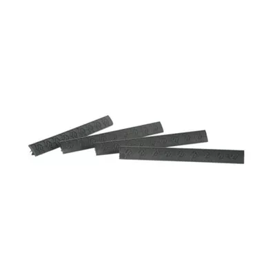 Hexmag 7-Slot KeyMod Rail Covers, 4 Pack