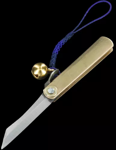 Higonokami Mini Folding Knife with Bell