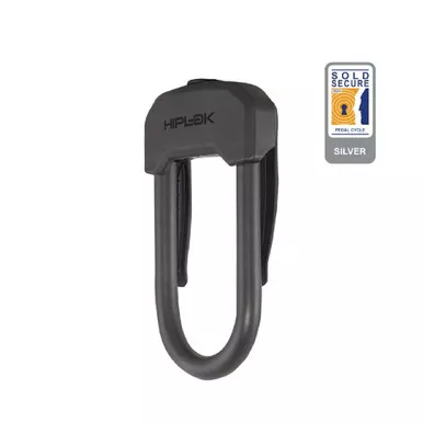 HIPLOK D Black U-Lock and Cable Lock (D1AB)