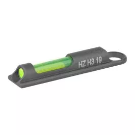 HiViz Shotgun H3 CompSight Bead Replacement Front Sight Fiber Optic and Tritium Sight Fixed Steel Black