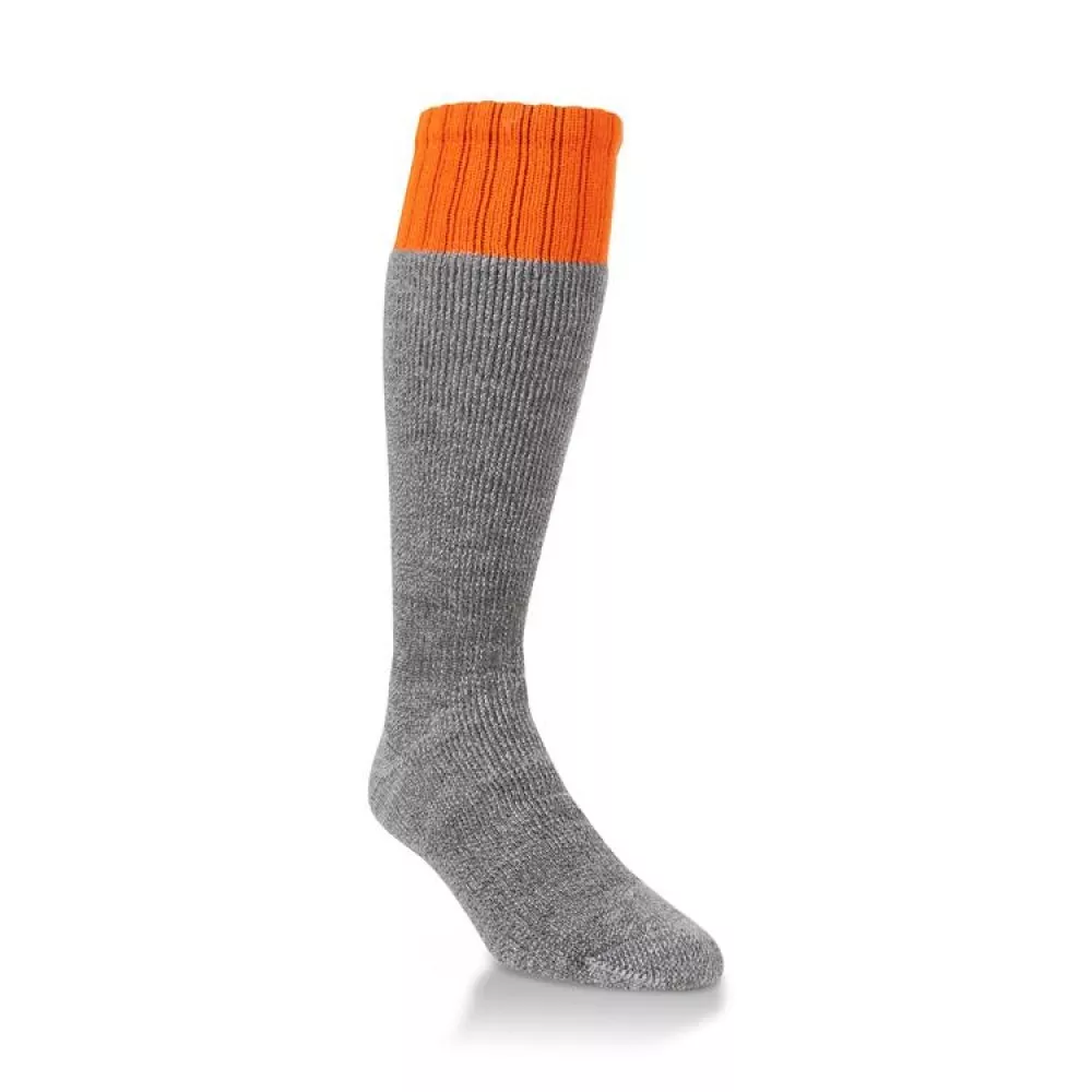 Hiwassee Heavyweight OTC Socks – Extra Large – Blaze Orange/Grey #H8003