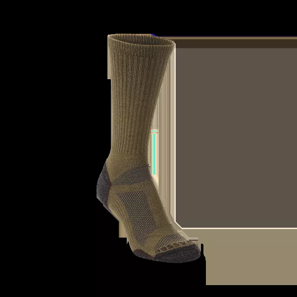 Hiwassee Light Weight Tech Crew Socks – Extra Large – Olive/Coyote #H4010