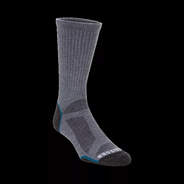 Hiwassee Light Weight Tech Crew Socks – Large – Charcoal Blue #H4014