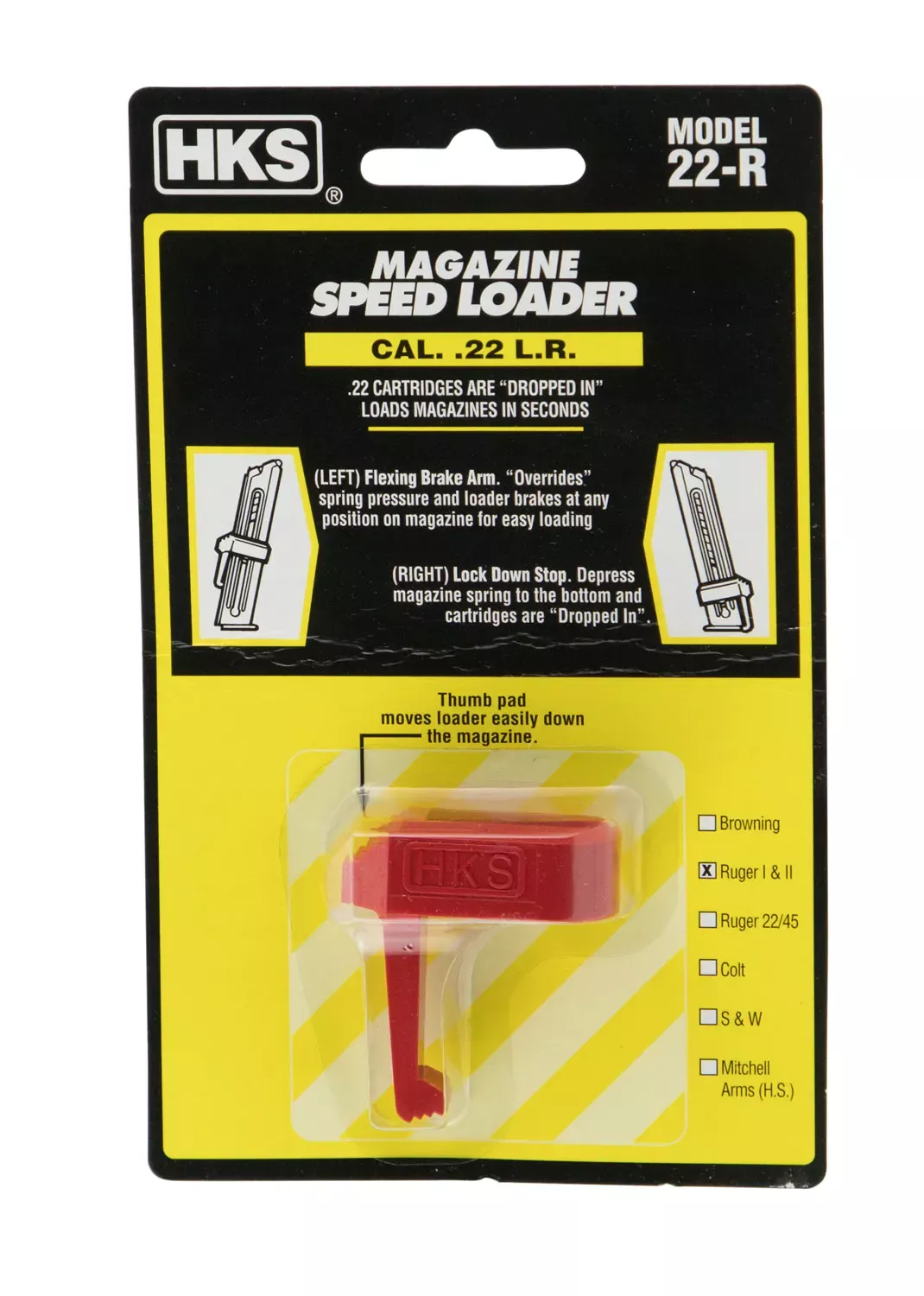 HKS Speed 22 LR Ruger Mark II Speedloader