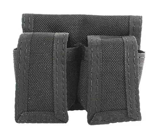 HKS SpeedLoader Case Double Style Cordura Black Finish, Hook & Loop Mount