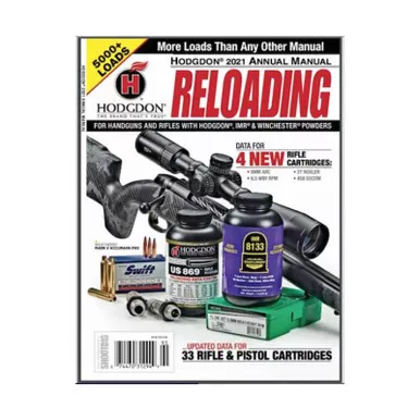 Hodgdon 2021 Annual Reloading Manual