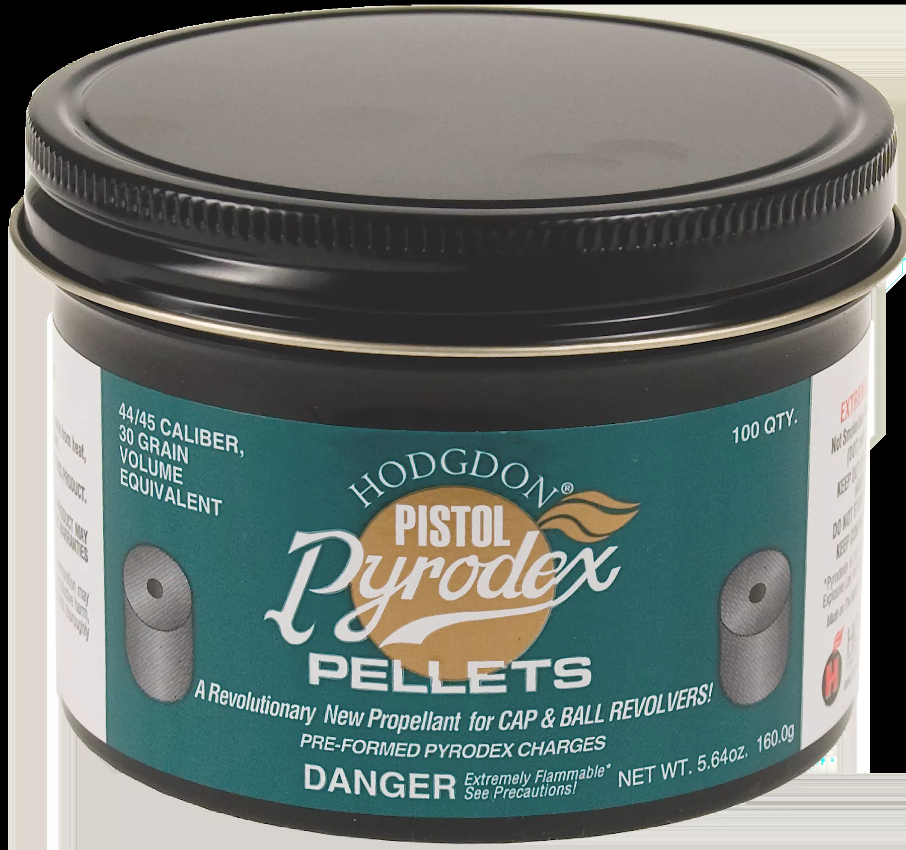 Hodgdon Muzzleloading Pyrodex 44/30 Pellets Pistol Powder 100/Box
