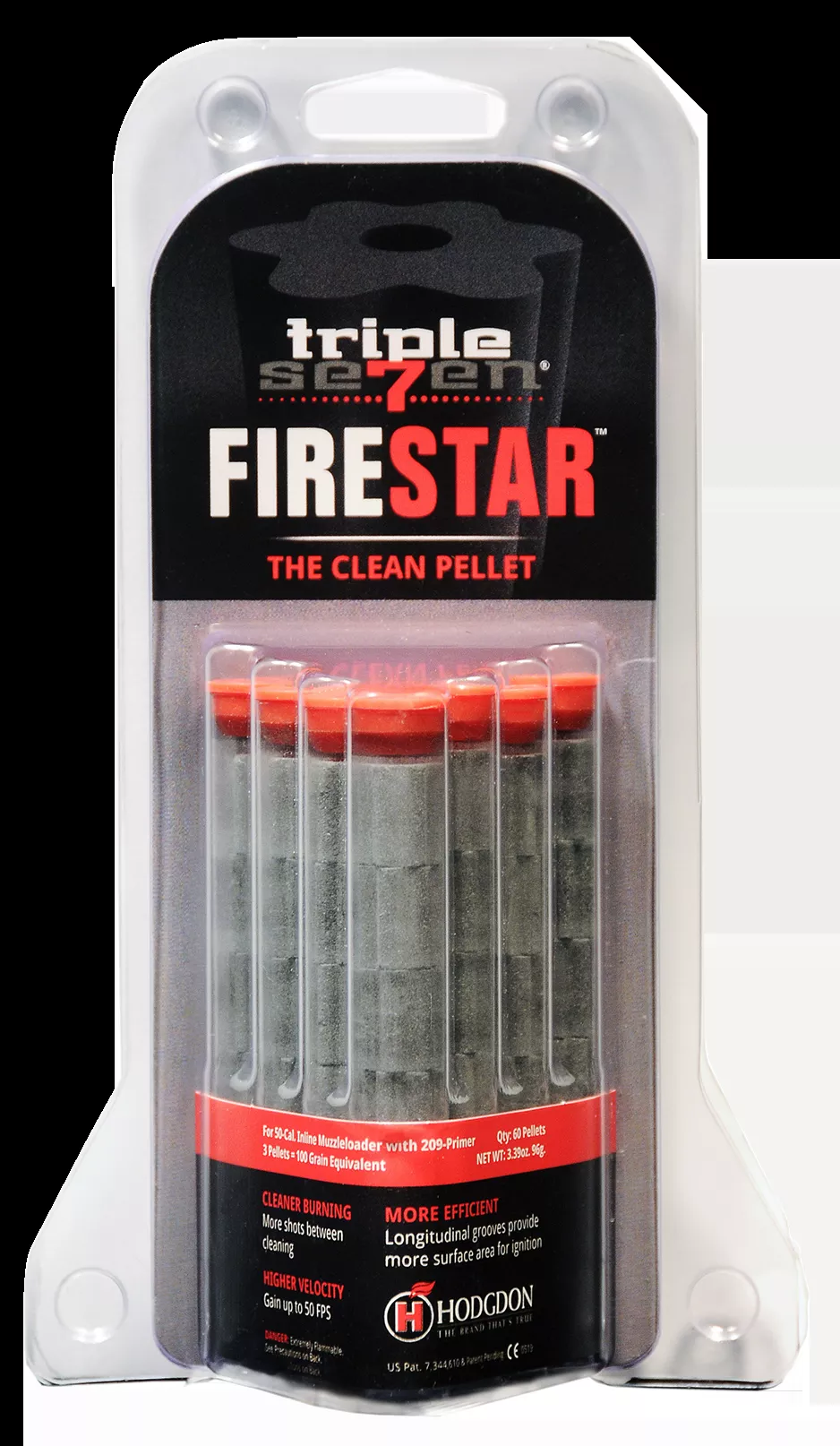Hodgdon Muzzleloading Triple Seven Firestar Pellets 60/Pack 3.39 oz