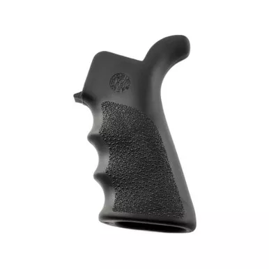 Hogue OverMolded Rubber Beavertail Grip w/ Finger Grooves for AR-15/M16