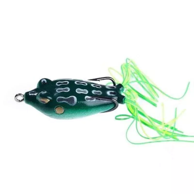 Hollow Body Frog – Black w/ Green Belly