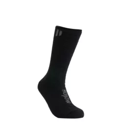 Hollow Socks Alpaca Boot Socks - Black - M