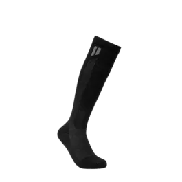 Hollow Socks Alpaca Compression Wide Socks - Black - M