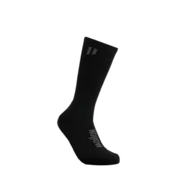 Hollow Socks Alpaca Crew Socks - Black - M